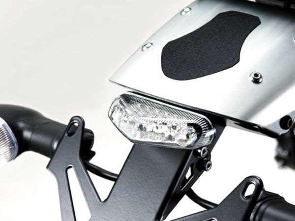 Porta Matr Cula Con Luz Trasera Para La Yamaha Xsr Tecbike