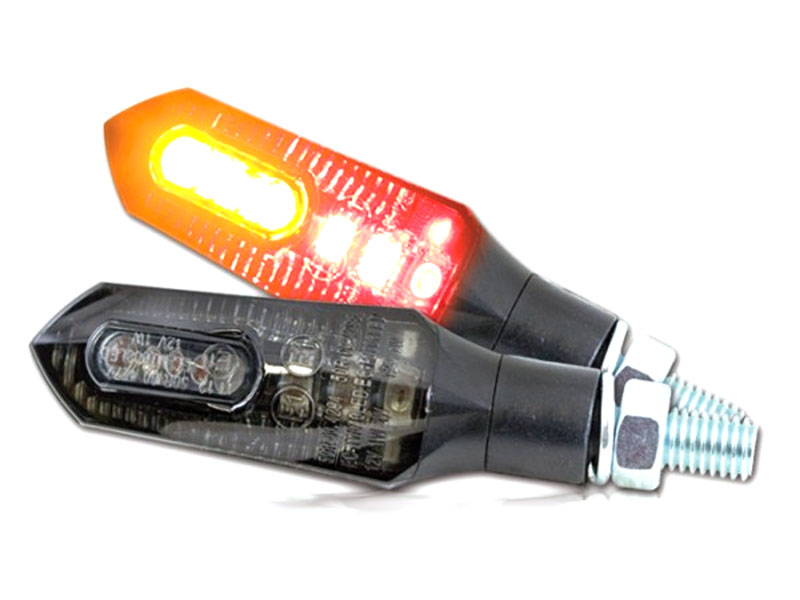 Force LED Blinker mit Rücklicht und Bremslicht getönt