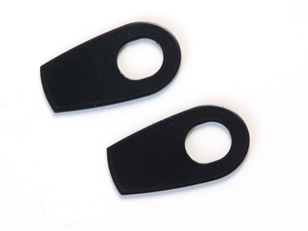 Turn signal adapter plates for various Aprilia