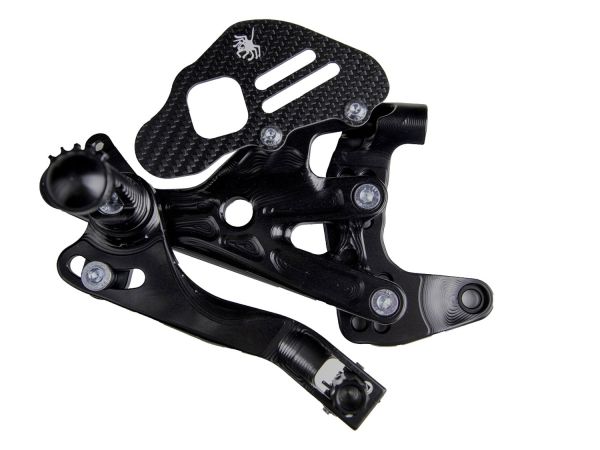 Footrest system Spider for Ducati Panigale V4 | V4R (2019-2024)