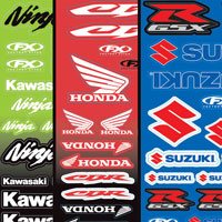 Motorrad Aufkleber / Sticker / Sponsoren Aufkleber